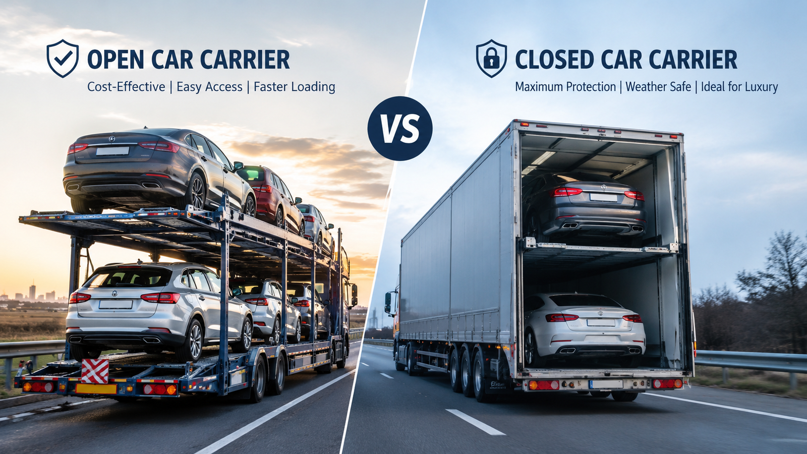 Open vs Closed Car Carrier: Which One Do You Need?